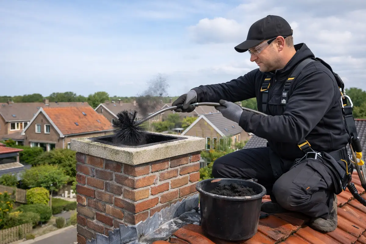 Creosoot verwijderen